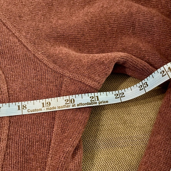 Eddie Bauer Women's Eggplant Purple Fleece Sweater Zip Jacket - Picture 5 of 13